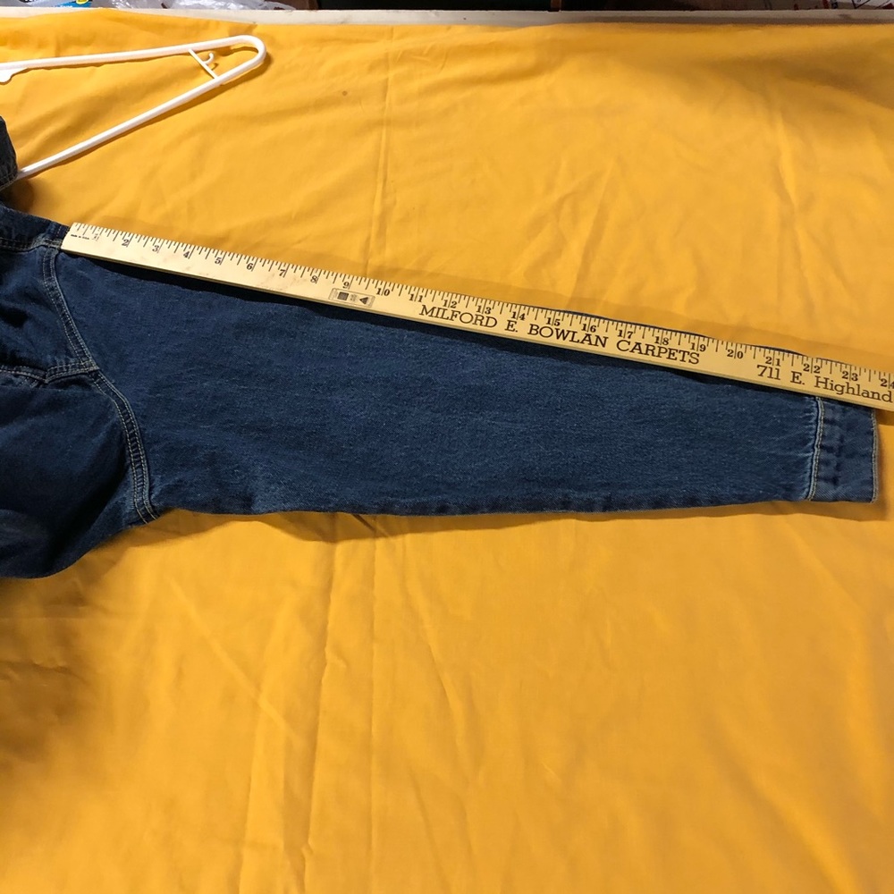 Just Fab Dark Wash Jean Jacket 2X - Picture 10 of 10